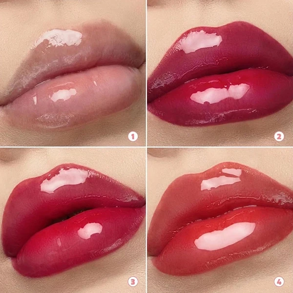 Long Lasting Glossy Moisturizing Waterproof Lip Care Women Easy To Apply Nourish