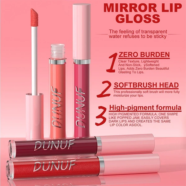 Moisturizing Lip Care High Pigmented Water Resistant Long Lasting Makeup Non-Sti