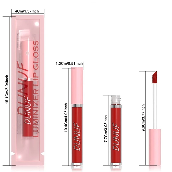 Moisturizing Lip Care High Pigmented Water Resistant Long Lasting Makeup Non-Sti