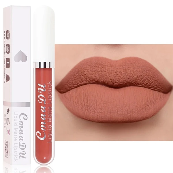 Velvet Matte Easy To Apply Long-Lasting Waterproof Lip Care Non-Stick Liquid Mat