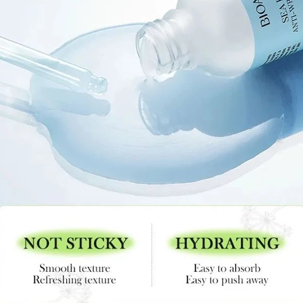 Glowing Skin Improvement Sea Fennel Facial Care Hyaluronic Acid Anti-Aging Moist