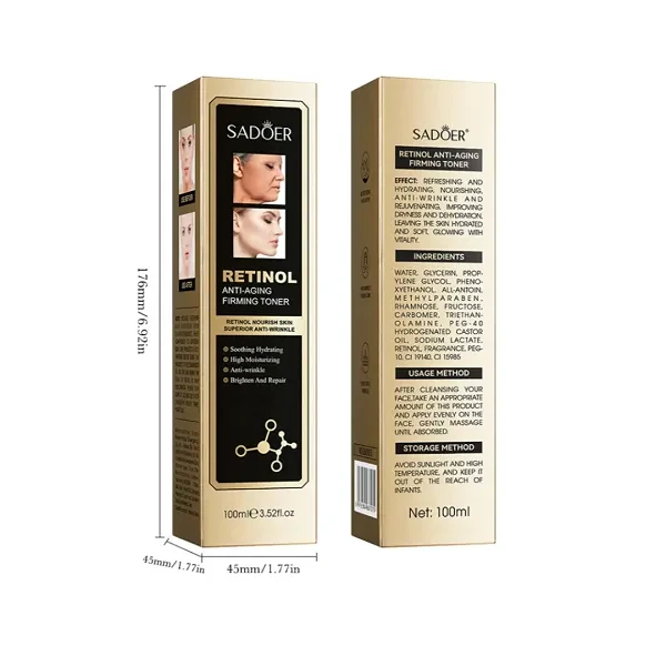 Anti-aging Firming Brighten Toner Fresh Essence Refresh Moisturize Lighten Skin