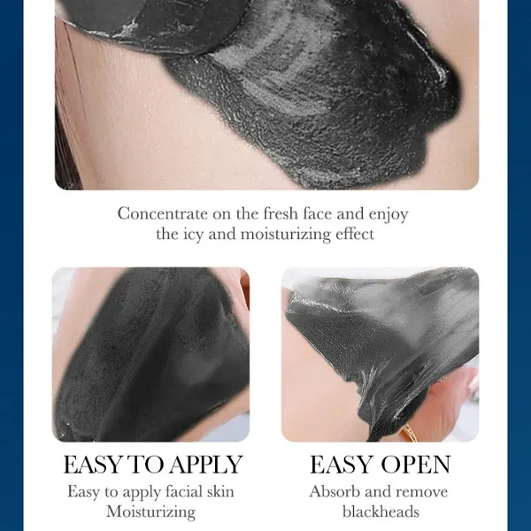 Sadoer Peel-off Black Mask Dead Sea Mud Rich Minerals Clean Oil Control Blackhea