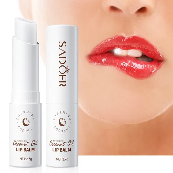 Coconut Oil Soothing Moisturizing Lip Balm Nourishing Hydrating Lipstick Anti-cr