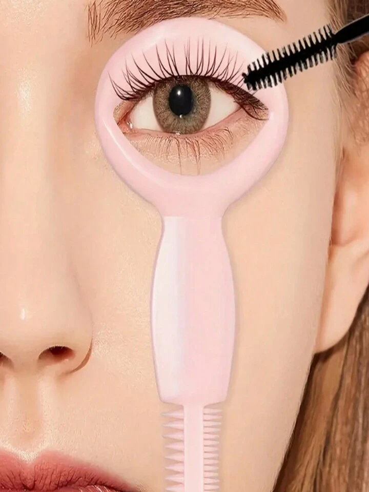 Portable Eyelashes Applicator Tool With Mini Comb Easy Eyelash Mascara Guide Mak