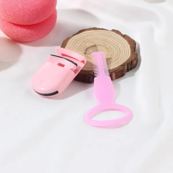 Portable Eyelashes Applicator Tool With Mini Comb Easy Eyelash Mascara Guide Mak