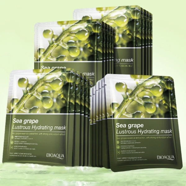 Sea Grape Dry Skin Hydrating Face Mask Deep Moisturizing Anti-aging Skin Care Fa