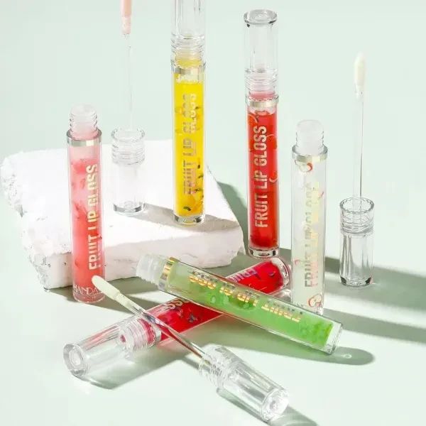 Transparent Lips Moisturizing Fruity Lip Gloss Lips Care Makeup Nourishing Lip G