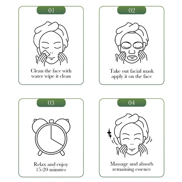 White Truffle Yeast Face Mask Dry Skin Hydrating Moisturizing Facial Mask Anti A