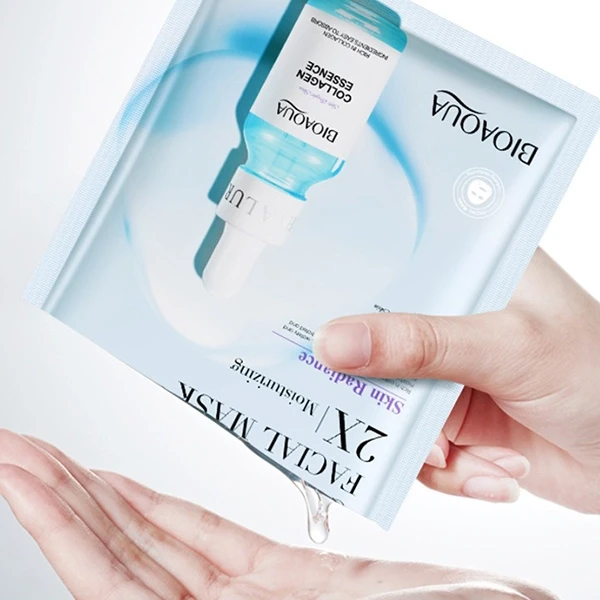 Glowing Skincare Anti-Pores Deeply Nourishing Collagen Essence Facial Mask Sheet