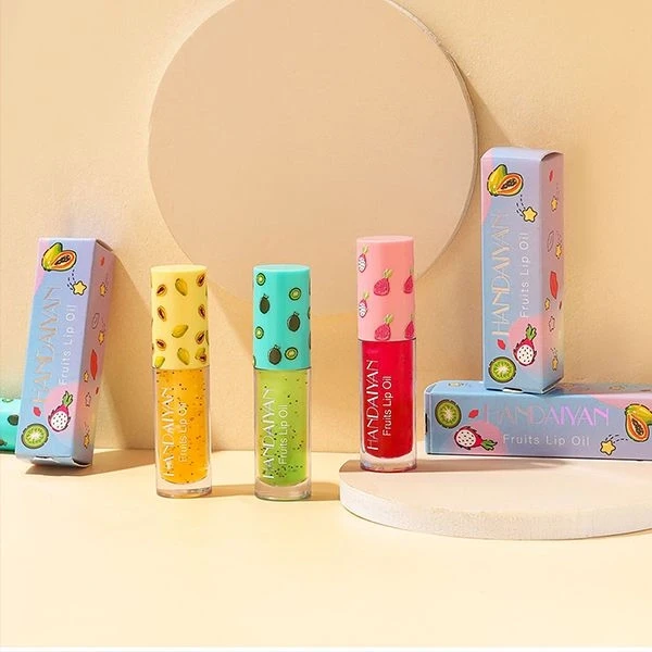 Fruity Lip Gloss - Moisturizing & Glittery Lip Enhancer