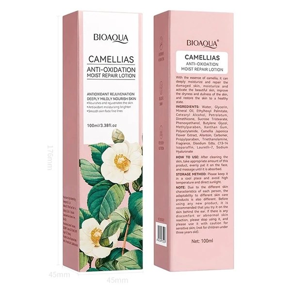 Camellias Facial Care Anti-Aging Glowing Anti-Oxidation Skincare Moist Repair Lo