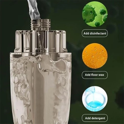 Long Handle Household Floor Cleaning Mop Wet And Dry Rotatable Kitchen Bathroom