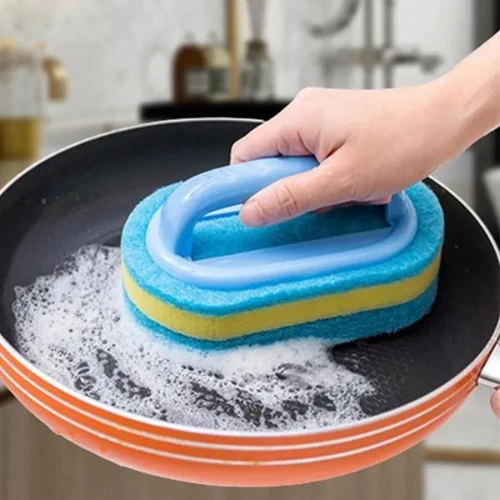 Multifunctional Dish Cleaning Sponge Kitchen Cleaning Scrubber Bathtub Walls Til