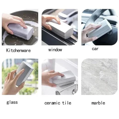 Damp Cleaning Duster Household Cleaning Sponge Dust Remover Cobwebs Mirrors Vent