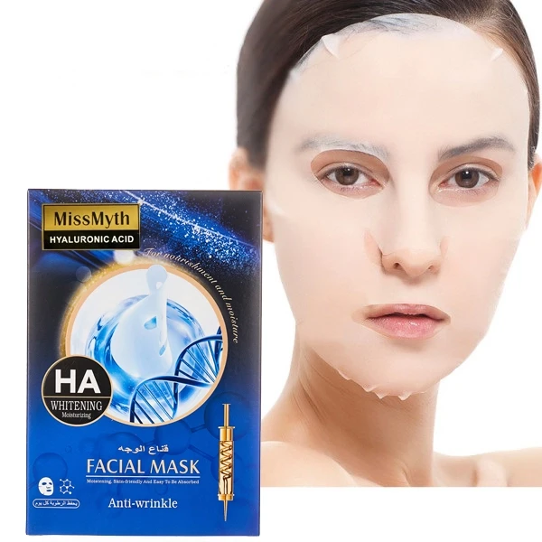 1 Pc Moisturizing Hydrating Anti Wrinkle Skincare HA Facial Mask Sheet