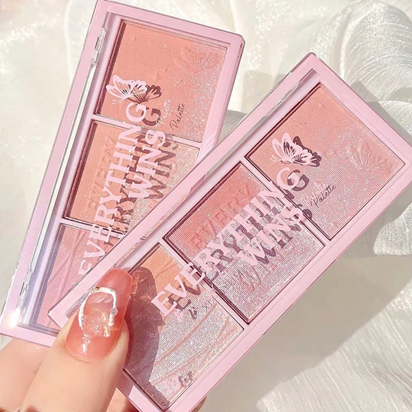 Portable Multi Tones Long Lasting Sweat Proof Women Makeup Face Grooming Natural