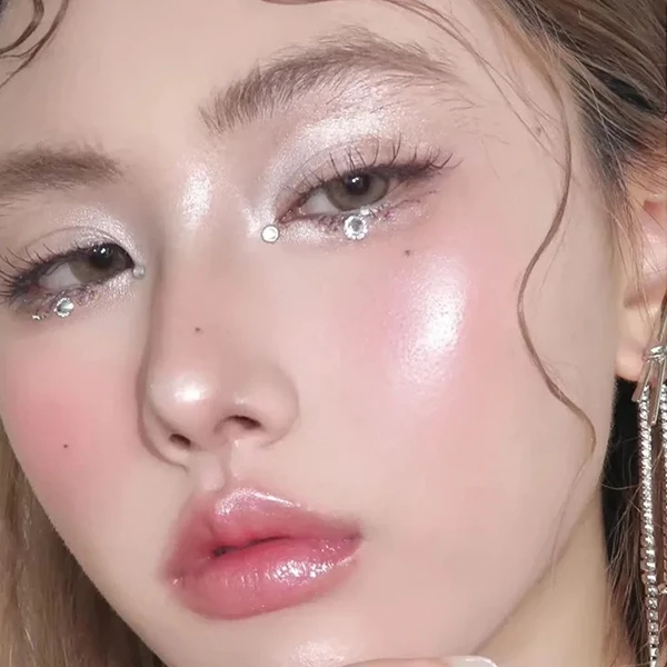 1PC Waterproof Professional Metallic Finish Bride Grooming Glitter Long Lasting