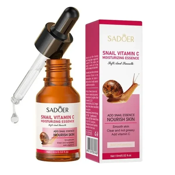 Vitamin C Face Serum Wrinkle Spot Remover Anti Aging Snail Essence Whitening Ant