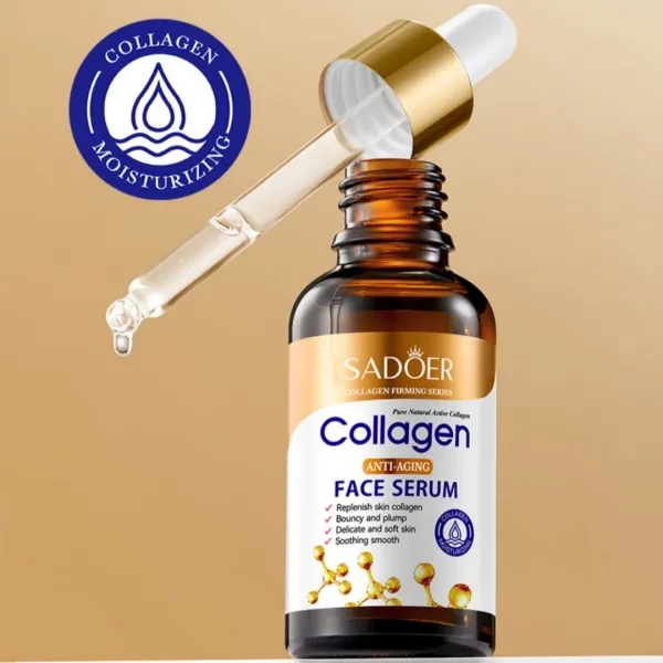 Collagen Anti-aging Moisturizing Nourishing Face Serum Replenish Skin Face Beaut