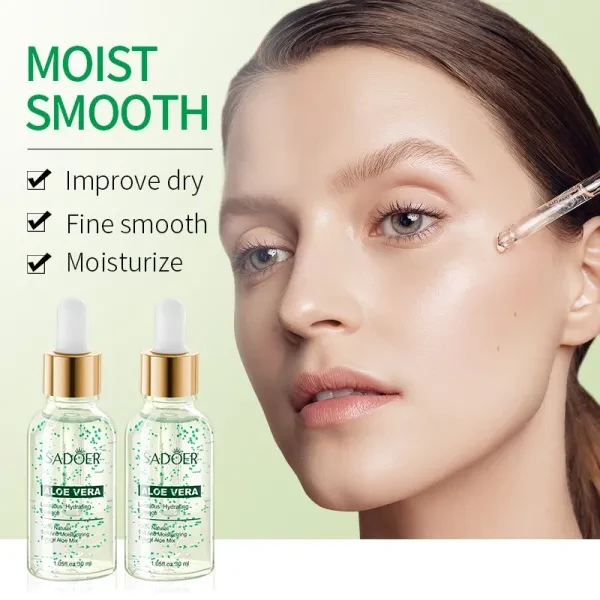 The Rose Smooth Skin Hydrating Facial Serum Moisturizer Face And Body Gel Skin B