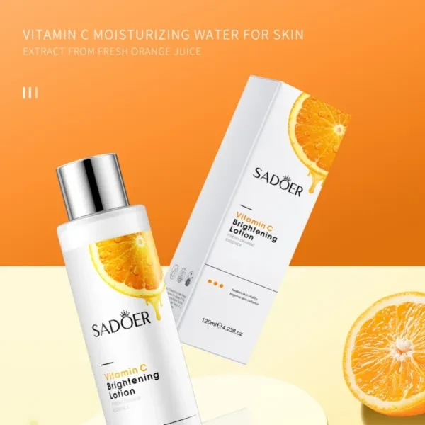 Vitamin C Brightening Lotion Dullness Roughness Shrink Whitening Moisturizing Ac