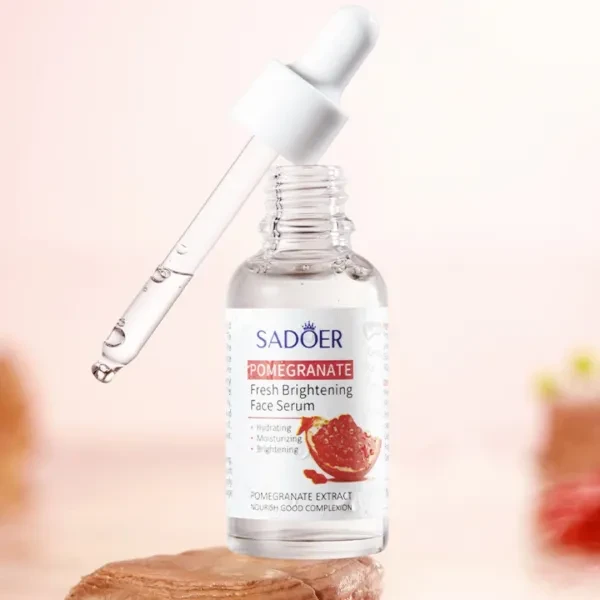 Pomegranate Fresh Brightening Face Serum Oil Deep Moisturizing Reducing Fine Lin