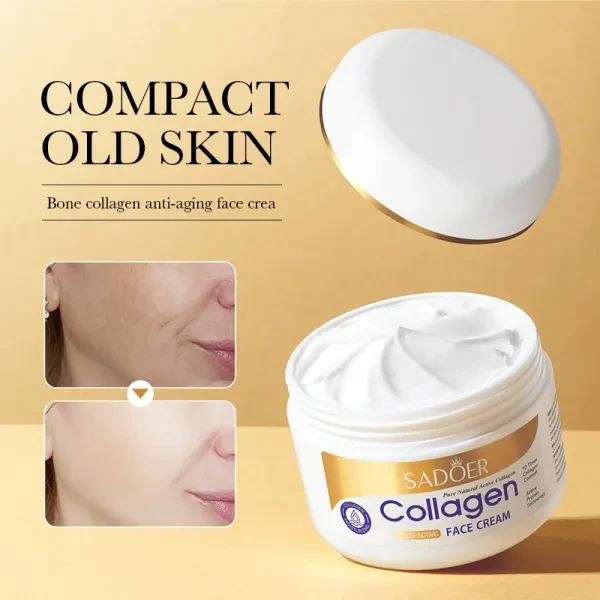 Collagen Anti Wrinkle Face Cream Skin Care Moisturizing Anti Aging Firming White