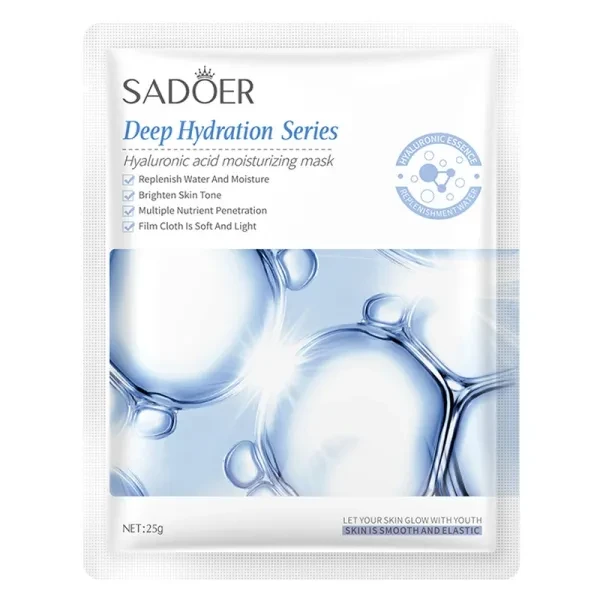 2 Pcs Skin Care Moisturizing Face Masks Collagen Whitening Vitamin C Hydrated Sh