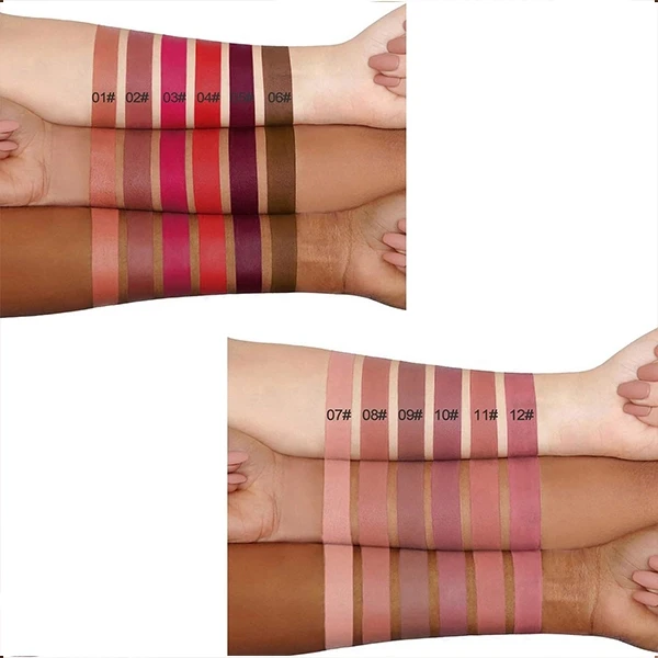 Waterproof Long Lasting Matte Lip Care Luxury Non-Smudge Women Lipstick - 10