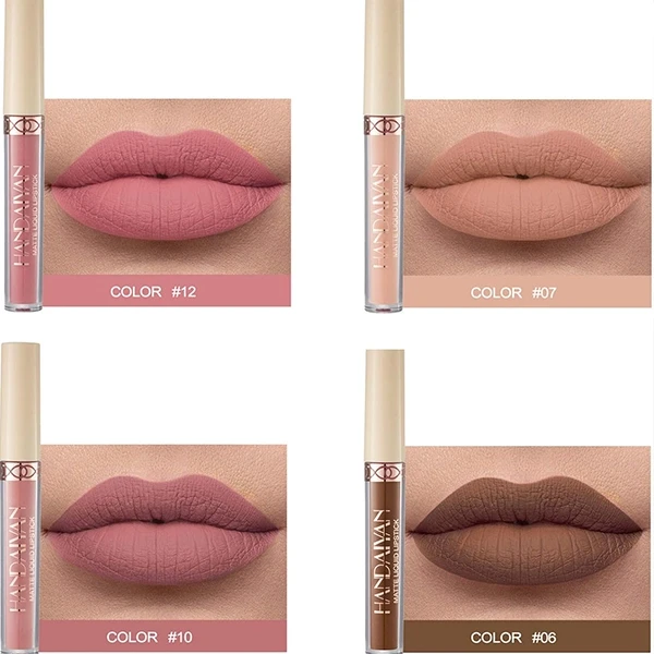 Waterproof Long Lasting Matte Lip Care Luxury Non-Smudge Women Lipstick - 09