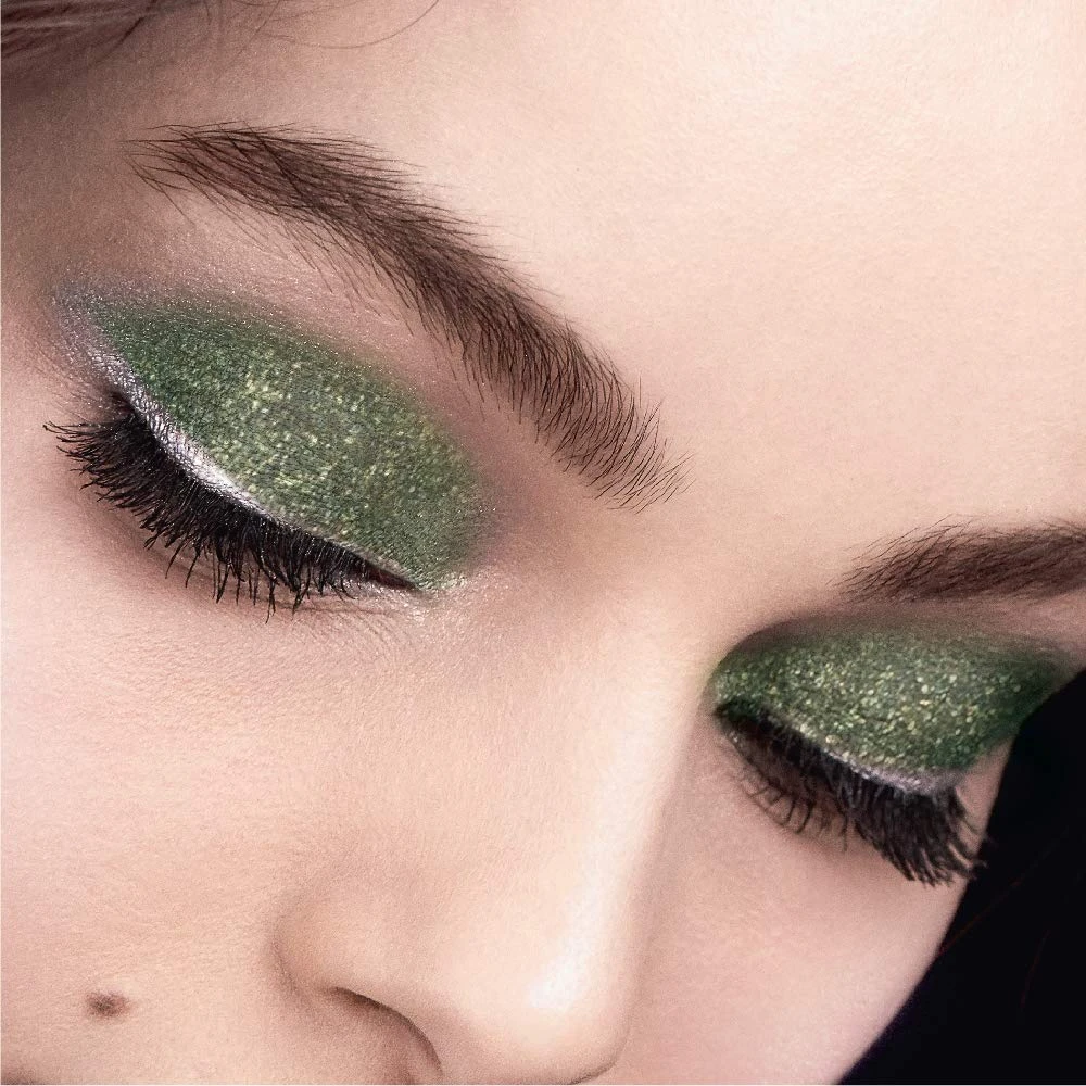 Green Glitter Eyeshadow Palette - Long Lasting Sweatproof & Waterproof