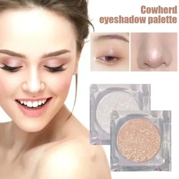 Glitter Eye Palette Long-Lasting Sweatproof Waterproof Eyeshadow