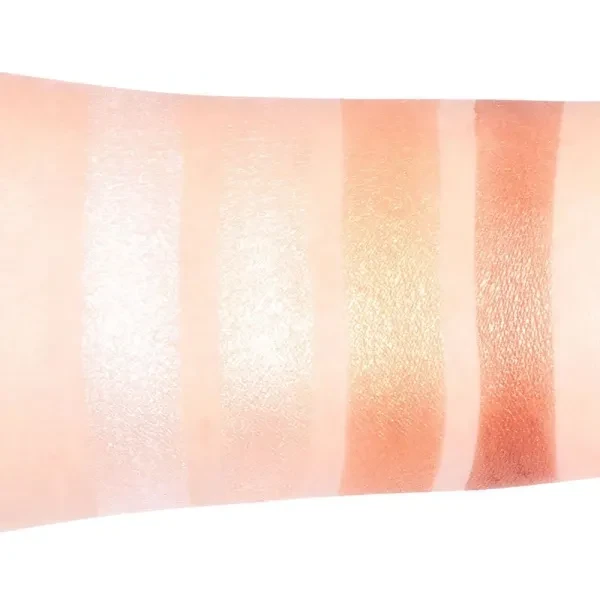 4 Colors Highlighter Palette Shimmer Eyeshadow Face Blush Glitter Face Contour -