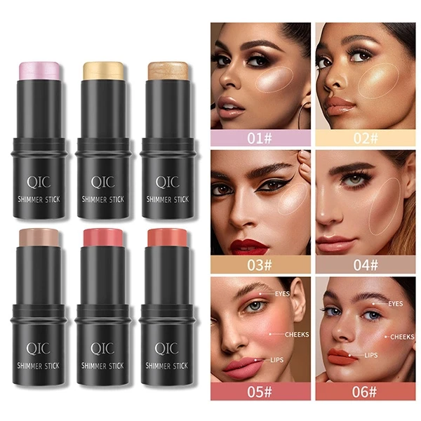 Party Wear Shimmer Stick 04 - Enhance your face with this blush stick