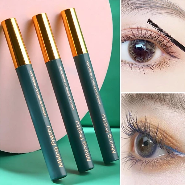 Colorful Brown Water Resistant Curling Mascara