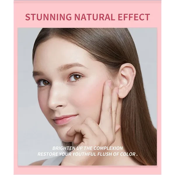 Radiance Enhancer Shimmer Makeup Natural Blush Stick