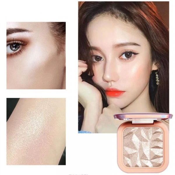 Glow Highlighter for Women's Face Makeup (Golden)