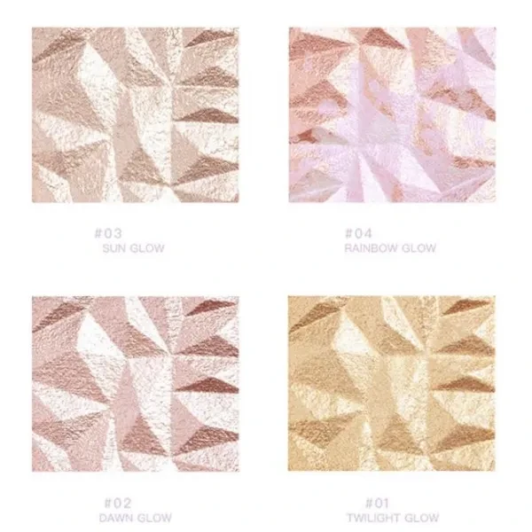 Glow Highlighter for Women's Face Makeup (Golden)