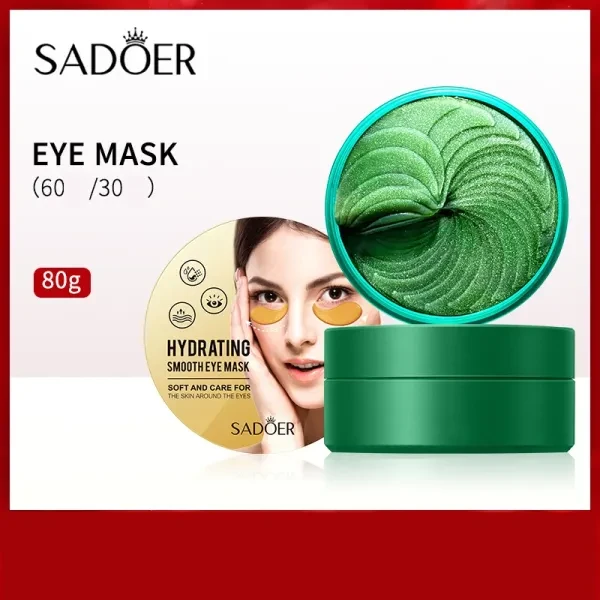 Natural Eye Grooming Mask Box Full Coverage Moisturizing Smoothing Eye Mask Nour