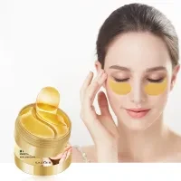 Golden Full Coverage Natural Eye Mask for Groomed and Soft Eyes