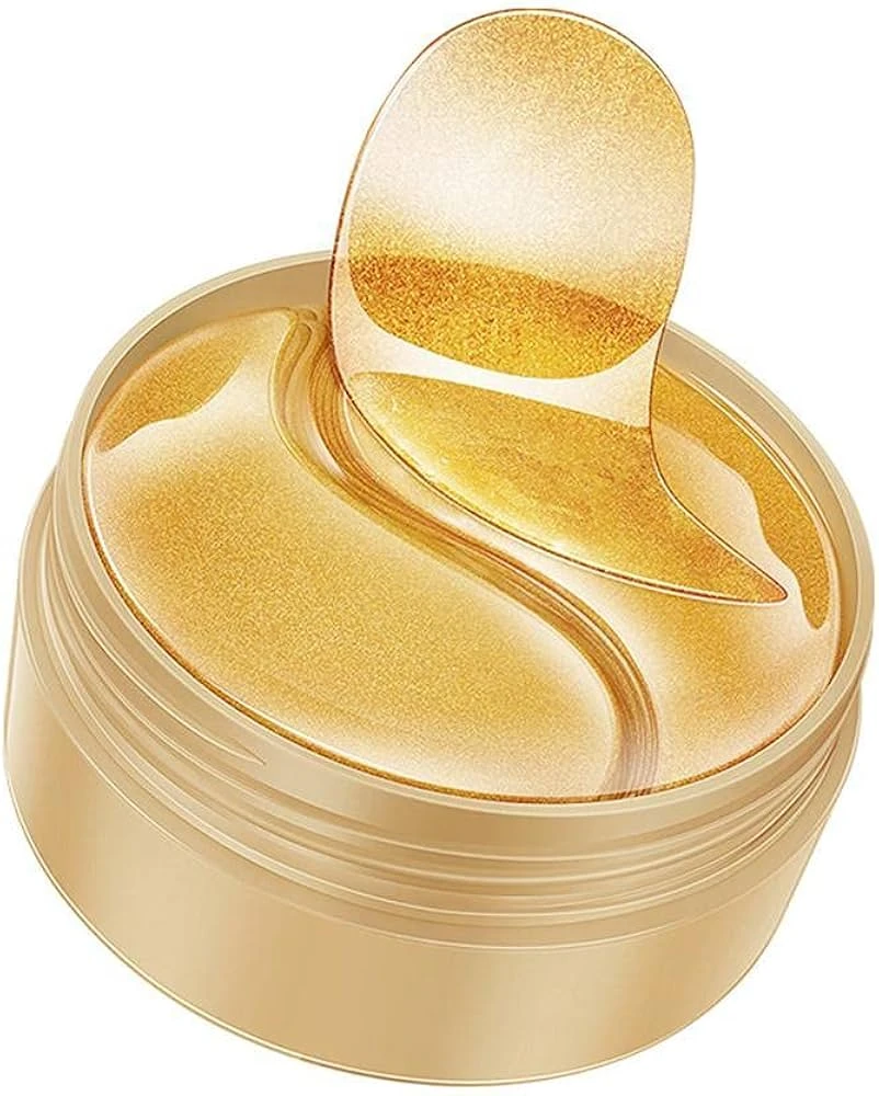 Golden Full Coverage Natural Eye Mask for Groomed and Soft Eyes