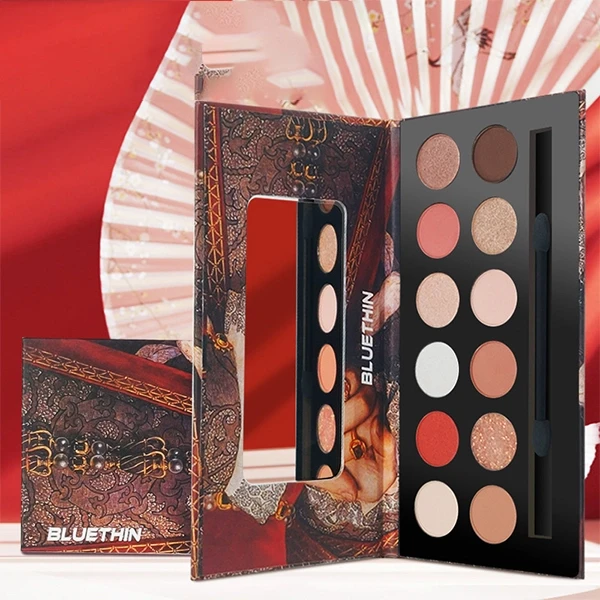 Leopard Graffiti Palette- 9 Nat. Matte Shades for Eye-Catching Multi-Color Shado