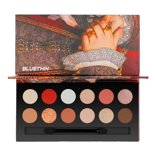 Leopard Graffiti Palette- 9 Nat. Matte Shades for Eye-Catching Multi-Color Shado