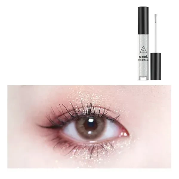 Glitter Bomb Party Eye Makeup - Full Coverage & Glitter Finish