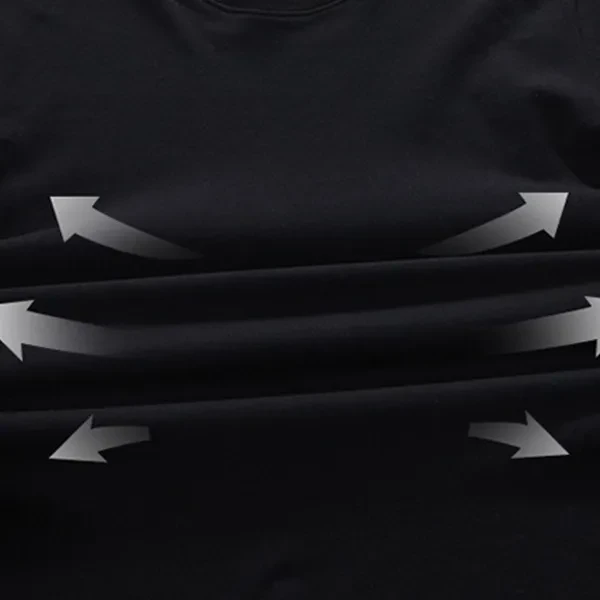Letter Print Crew Neck Short Sleeves Sports Casual Wear Men T-Shirt