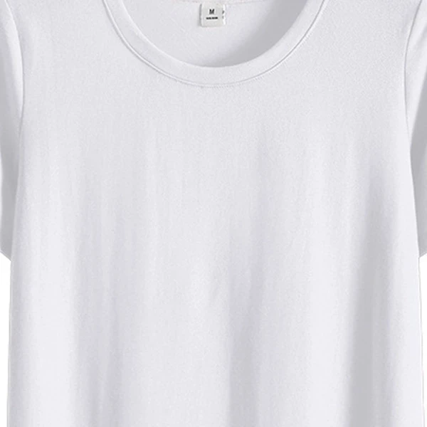 Crew Neck Beach Graphic Stylish Soft Cotton Tee Drop Shoulder Short Sleeves Comf