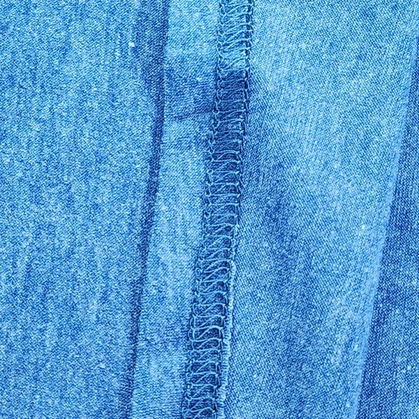 Blue V-Neck Criss Cross Tank Top for Women