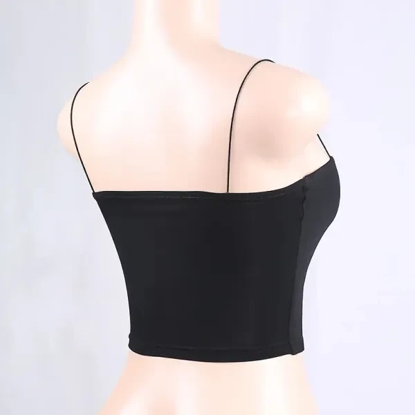 Fashionable Black Crop Top- Trendy Tank for Women