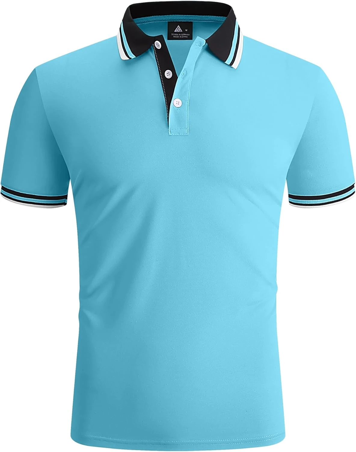 Men's High-Quality Sports Polo Shirts - 2-Piece Set Breathable Slim Fit